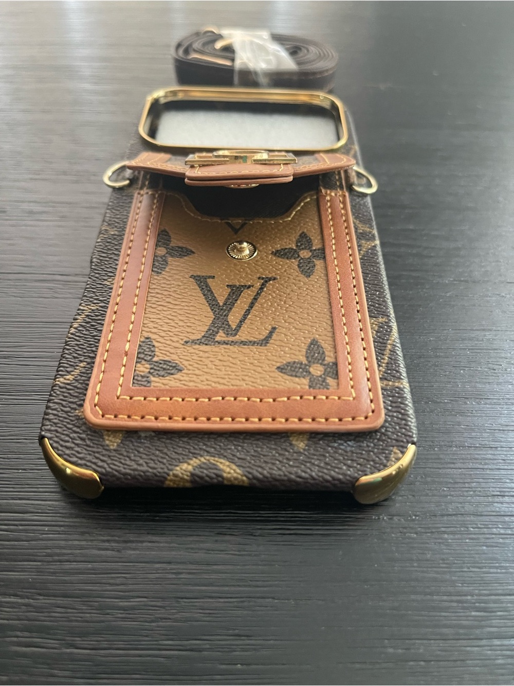 iPhone 17 pro max wallet Crossbody Case with Strap - Picture 6 of 10